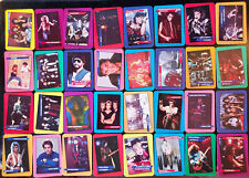 U Pick: ROCK STAR Concert Cards Complete SET 1985 by AGI NM+ Stones/Ozzy/AC/DC picture