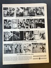 Vtg 1960s GE General Electric Dishwasher Mother's Day Ad picture
