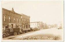 Rock Falls, IL - W 2nd Street Looking West - Great Truck Signage - c1945 rppc picture