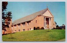 Nashua NH Saint St. Christopher's Church Vintage Postcard View picture