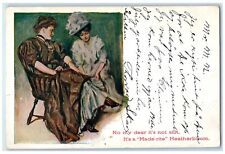 1908 Woman Made Rite Heatherbloom Advertising Palermo North Dakota ND Postcard picture