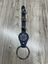 Belsnickel Bells’ 3-Bell Leather Strap with Snowflake Charm picture