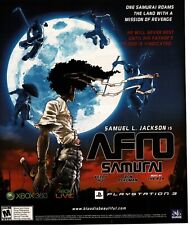 2009 Afro Samurai Video Game Vintage Print Ad Bandai picture