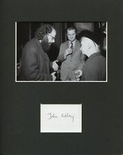 John Ashbery Pulitzer Prize Poet Signed Autograph Photo Display W Allen Ginsberg picture