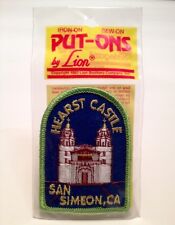 HEARST CASTLE SAN SIMEON CALIFORNIA SOUVENIR TRAVEL PATCH New Old Stock s10 picture