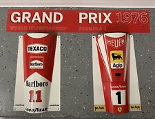 WOWFORMULA 1 F1  mclaren Race Cars Sign Grand Prix Niki Lauda James Hunt picture