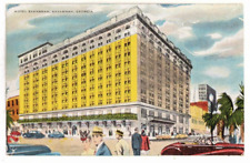 c1950 Art PC: Hotel Savannah Johnson Square Savannah GA – Carling Dinkling Pres. picture