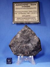 223.7 gram Juancheng Oriented Individual Meteorite - H5 - Observed Fall China picture