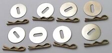 US 5/8 washers and milspec 3/4in toggles for uniform jackets 8+8 lot of 16 R9666 picture