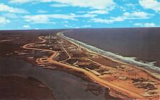 Wallops Island Virginia NASA Facility Vintage Aerial View Postcard Unposted picture