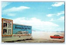 c1960s Bonneville Salt Flats Greatest Racing Speedway Salt Lake City UT Postcard picture