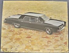 1965 Chrysler Imperial LeBaron Sedan Brochure Folder Nice Original 65 picture