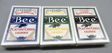 BEE 1902 Club Special Playing Card deck lot 3 NEW/SEALED Acorn Smith ERDNASE picture