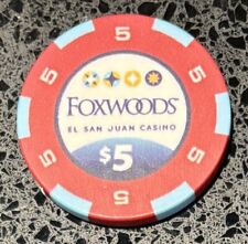 San Juan Foxwoods Casino $5 Chip picture