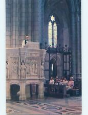 Unused Pre-1980 CATHEDRAL INTERIOR Washington DC : make an offer A7246 picture