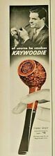 Vintage Tobacco Pipes Kaywoodie Flame Grain Print Ad 1956 Life Magazine Ad  picture