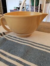 Vintage Yelloware Yellow Ware Banded Mixing Batter Bowl picture