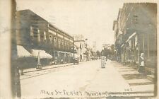 Postcard RPPC Pennsylvania Jersey Shore 1907 Main Street 23-7381 picture