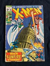X-Men #64 (1970) 1st Sunfire - Bronze Age Key picture