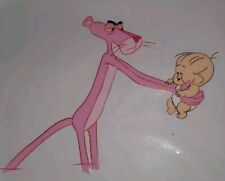 PINK PANTHER Animation Cel  Production Art Vintage cartoon Hanna-Barbera picture
