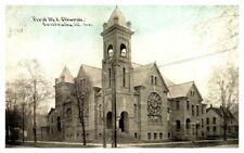 ILLINOIS Ornate First M.E. Church CENTRALIA Divided Back Postcard Mailed 1911 picture