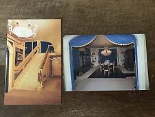 Elvis Presley Graceland Dining Room Home & Entry Hall Staircase (2) Postcards picture