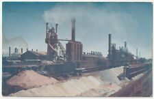 c1950s Vintage Colorado Fuel & Iron Company Steel Mill Industrial Postcard picture