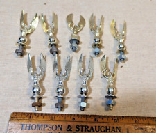 Lot Of 9  Metal Eagle Trophy Toppers 3