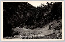 Vintage Prickly Pear Canyon North of Helena Montana RPPC Postcard picture