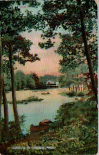 Riverside, Massachusetts - A day canoeing - in 1912 picture