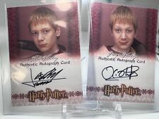 Artbox Harry Potter Fred & George Weasley James & Oliver Phelps Autograph picture