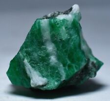 55 CT Full Terminated Natural Green Emerald Crystals Cluster Specimen Pakistan picture