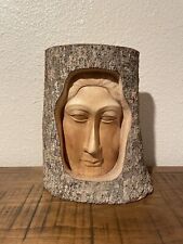 Vintage Face Wood Carving *Stunning* picture