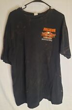 Harley Davidson Baghdad Iraq Short Sleeve T-Shirt Embroidered  Men's  2XL picture