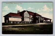 Waterbury CT-Connecticut, Country Club, Antique Vintage c1909 Souvenir Postcard picture