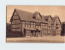 Postcard Shakespeare's House Stratford-on-Avon England picture