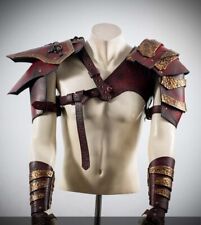Halloween Leather Armor Sentinel Shoulder with Rib Guard LARP COSPLAY picture
