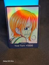 One Piece TCG Nami East Blue Custom Holographic DON picture
