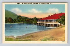 Black Mountain NC-North Carolina, Bathing at Lake Tomahawk, Vintage Postcard picture