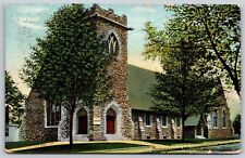 Postcard Congregational Church, Groton CT 1909 A90 picture