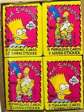 The Simpsons Sealed Wax Pack Topps 1990 Cartoon picture