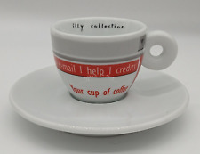 illy Art Collection 2002 No Water No Coffee Espresso Cup/Saucer, 06805 picture