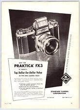 1959 PRAKTICA FX3 CAMERA Vintage 8