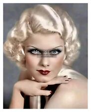JEAN HARLOW LEGENDARY SEXY CELEBRITY ACTRESS 8X10 COLOR PHOTO picture