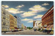 1930s MERIDIAN MISSISSIPPI FIFTH STREET WOOLWORTH SEARS  POSTCARD P3359 picture