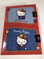 Sanrio Hello Kitty Dusty Trails Locking Diary Western Vintage 1976, 2003 picture