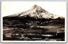 Mt Hood Panoramic View Base Lodge C1915 RPPC Postcard H12 picture