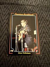 Jose Feliciano Signed Trading Card Autographed American Bandstand Back Side picture
