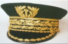 BULLION HAND EMBROIDERED FRENCH POLICE PEAK CAP VISOR HAT NATIONAL DIRECTOR5 picture