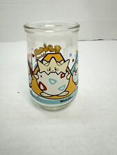 Vintage Welch's 1999 Jelly Glass Pokemon Togepi 9th In Series Of 9 picture